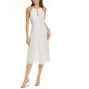 Theory Pleated Midi Dress, Size 6